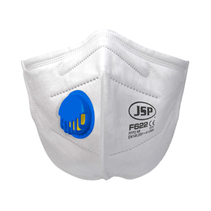 jsp springfit disposable tri fold flat mask p3