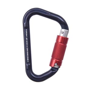 Aluminium Triple lock karabiner