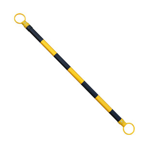 Telescopic Demarcation Pole for Traffic Cones - Yellow / Black