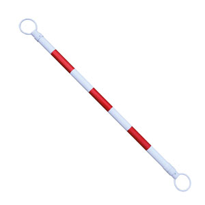 Telescopic Demarcation Pole for Traffic Cones - Red / White