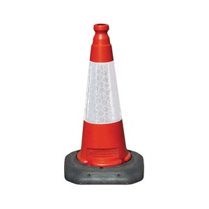 Dominator™ 50cm Road Traffic Cone with Sealbrite™ Sleeve