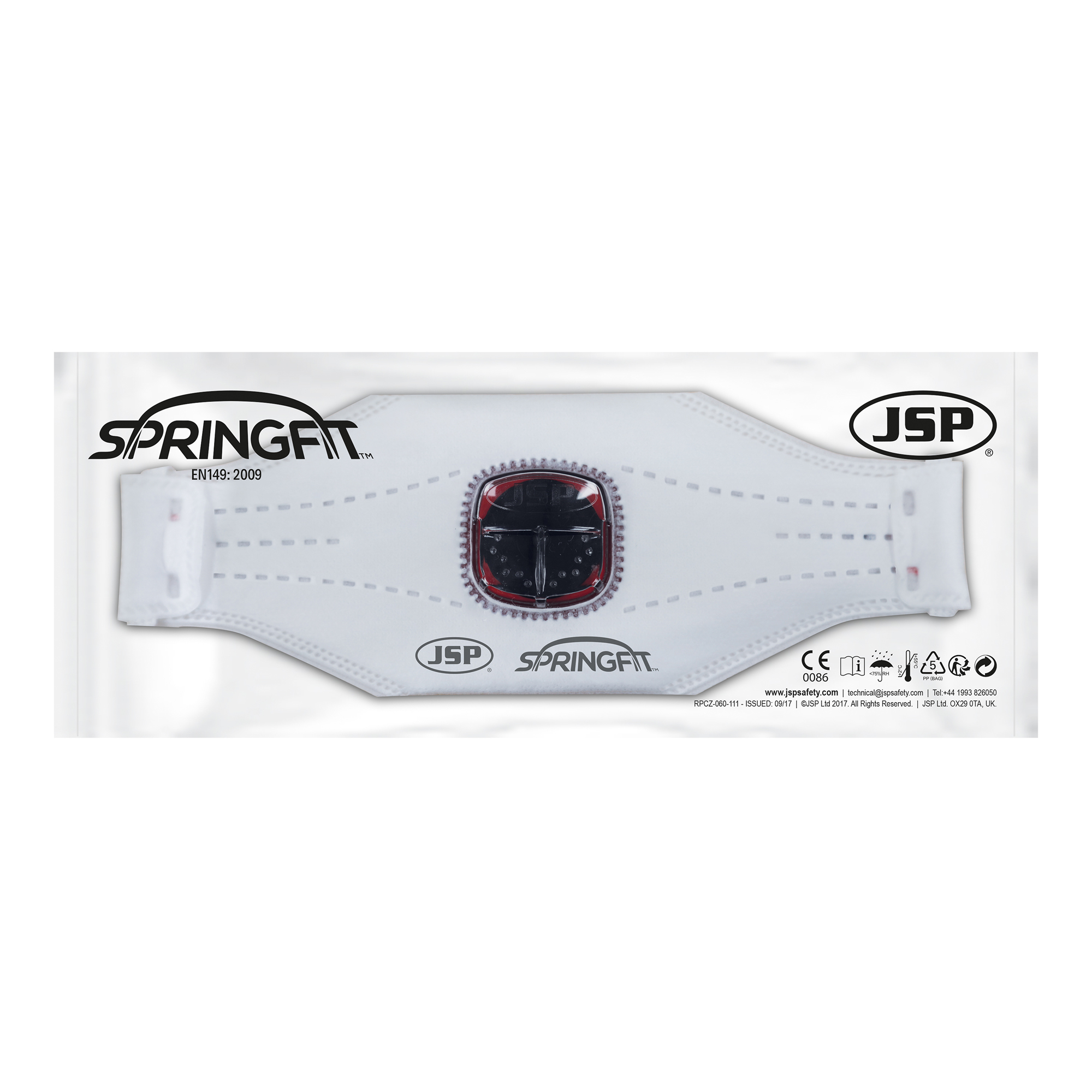 SpringFit™ FFP3 435ML With Typhoon™ Valve - Box Of 10 - Individually ...