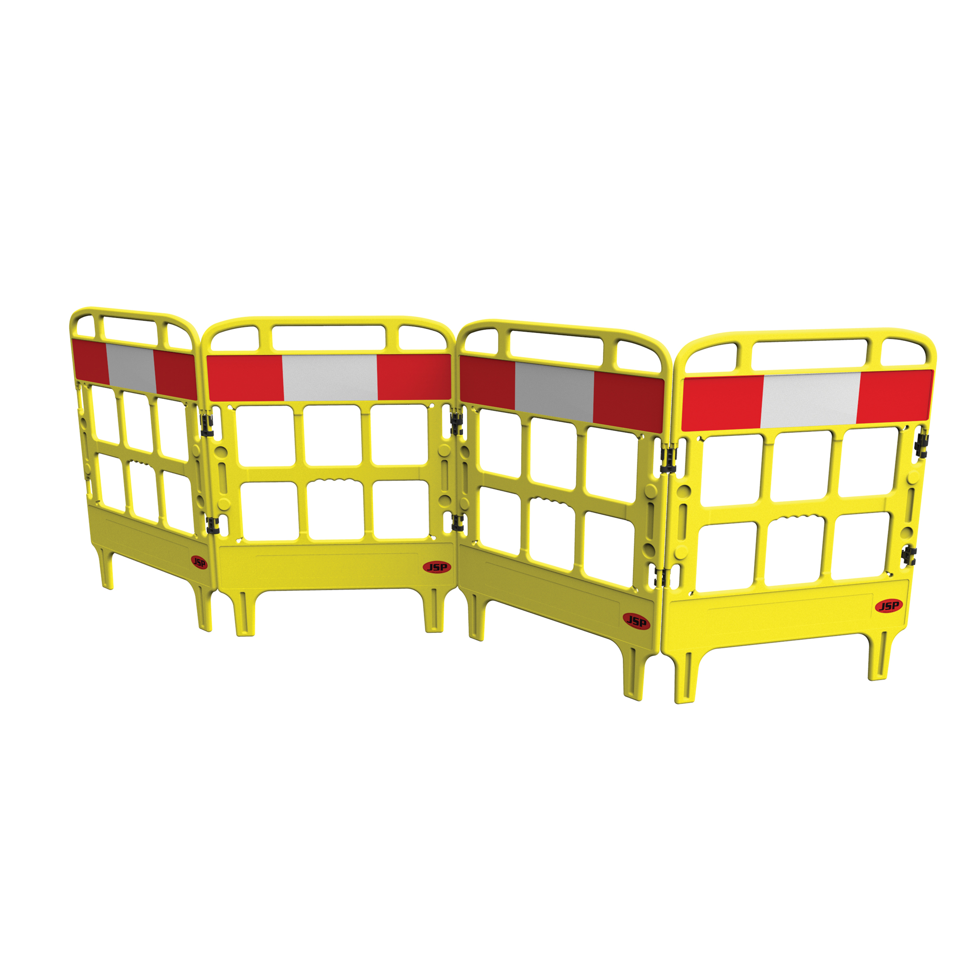 Portagate® 4 Gate Compact Barrier System - Yellow